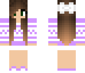 purple and white
