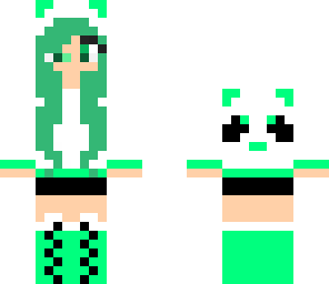gamer panda girl
