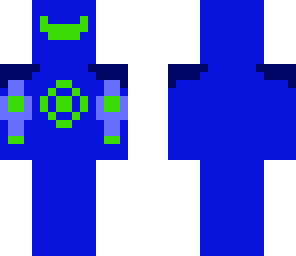 blue si-fi soldier
