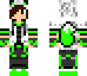 neon wolf guy