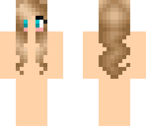 blonde blushing girl base