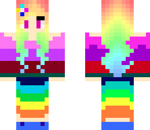rainbow girl