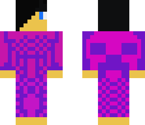 blue purple and pink cool guy