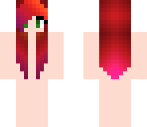 magenta to orange hair base