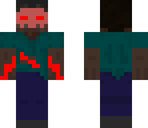 herobine eyes red