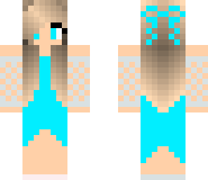 blue girl