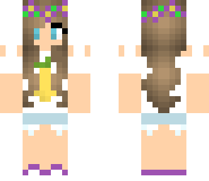 flower crown girl