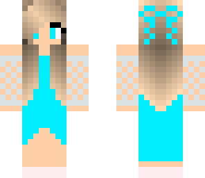 blue girl