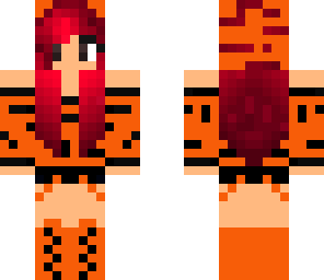fixed orange tiger