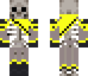 yellow skeleton