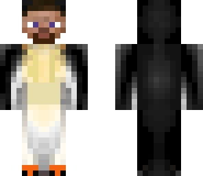 steve in penguin costume