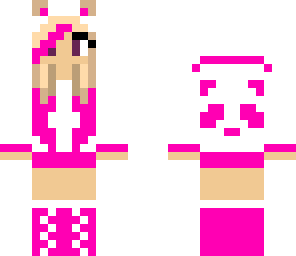 pink panda girl
