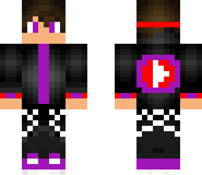 purple youtuber