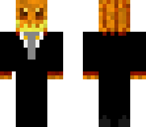 pumpkin in tuxido