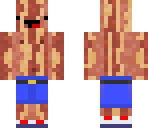 bacon whit swimingsuit