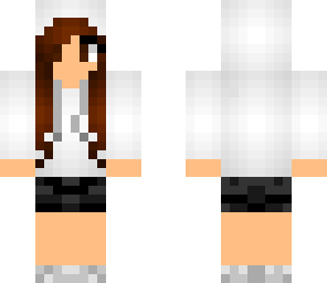 brown haired hoodie girl