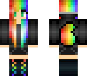 rainbow wolfie