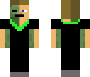 zombie and man