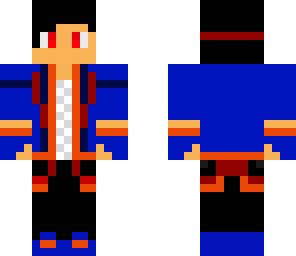 blue jacket  guy