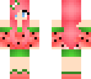 edited water melon skin