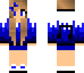blue music girl