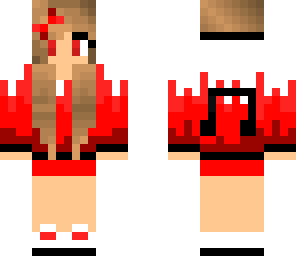 red music girl