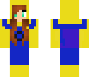 girl in a minion suit