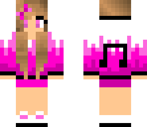 pink music girl