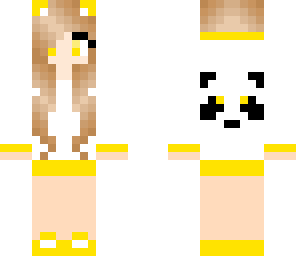 yellow panda girl