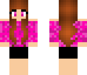 cute pink girl