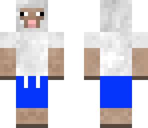 sheep swimmer