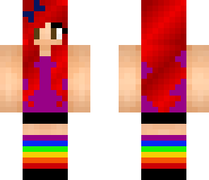 rainbow girl