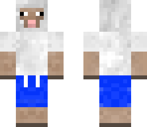 sheep swimmer