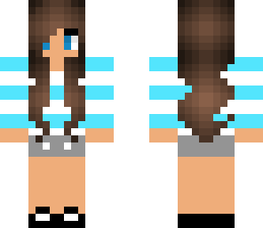 blue girl