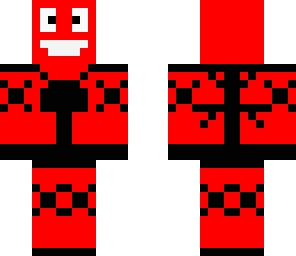 happy red man