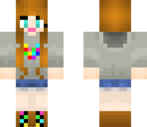 final update hoodie girl