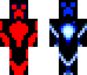 crepper blue y red