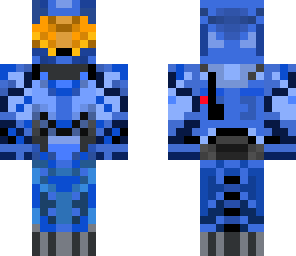 blue halo commander