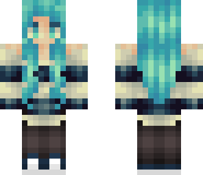 leggings on blue girl