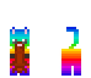the bearded rainbow cat