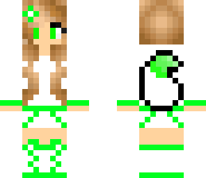 green werewolf girl