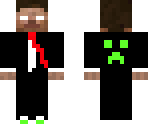herobrine in a tux