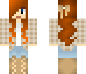 plaid girl