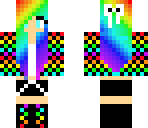 rainbow girl