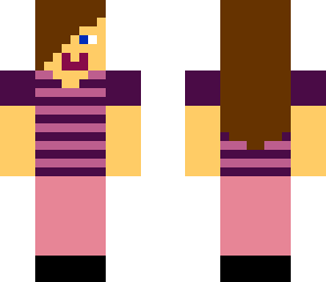 pink and purple girl