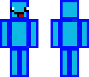 happy blue boy