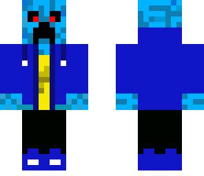 coolest creeper ever blue version