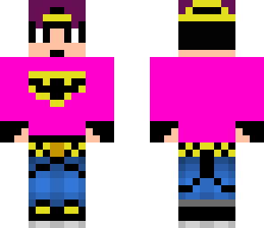 pink batman boy
