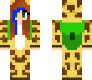 giraffe girl with added features