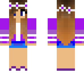 purple girl